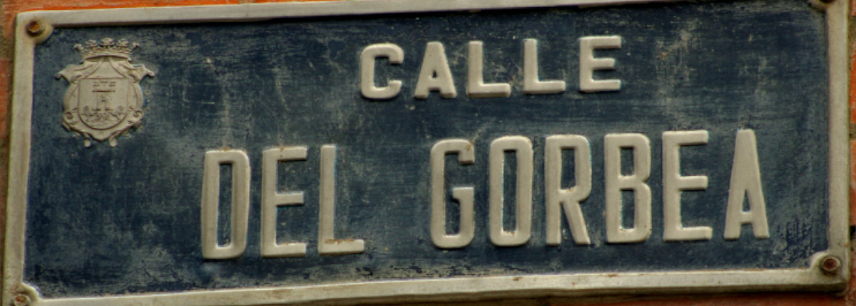 Comercios en la calle Gorbea